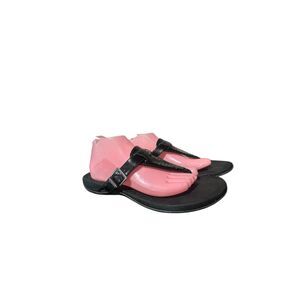 Vionic Black Beach Sandals Tropez Women's Size 10 Outdoor Summer Casual Thong